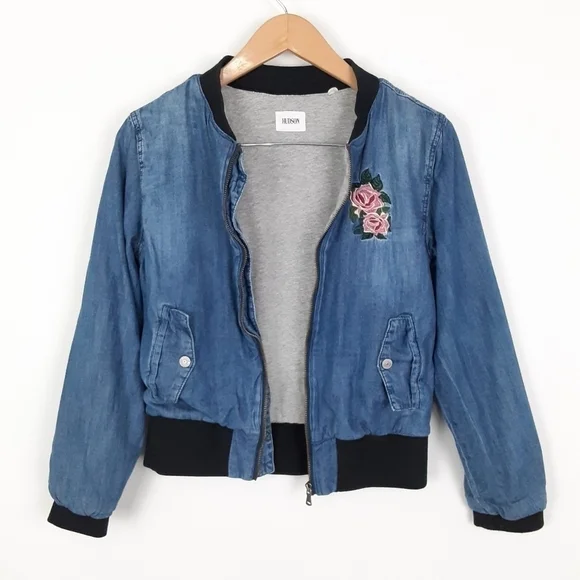 Hudson Bomber Jacket Size Girls XL - Picture 11 of 12